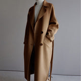 Mao's Coat 2026 Autumn And Winter New Women's Clothing South Korea Medium And Long-Term Collection Students Harajuku Wind Double-Sided Coat