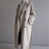 Mao's Coat 2026 Autumn And Winter New Women's Clothing South Korea Medium And Long-Term Collection Students Harajuku Wind Double-Sided Coat