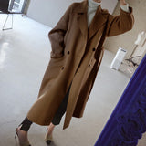 Mao's Coat 2026 Autumn And Winter New Women's Clothing South Korea Medium And Long-Term Collection Students Harajuku Wind Double-Sided Coat