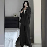 948 #Sports Suit Women 2025 Spring And Autumn Korean Version Of Loose Hooded Fashion Lazy Wind Casual Running Two Sets