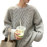 Kaning Loose Gentle Leprosy T-Shirt For Women's Autumn And Winter 2026 New Thick Soft Tidly Knitted