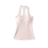 Pure Hot Babes Broth Pad U Collared Vest Tops Thin Leisure Sports Hoisting Slings