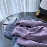Small Man 2026 Autumn Yang New Knitted Shirt New Coat Women Loose Wearing High Sweater Opener