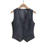 Hottie Autumn Fashion Dress Suit Vest Buckle Fashion Commuting Vest Top