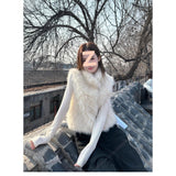 2026 Autumn And Winter High-End Luxury Imitation Goat Fur Fur Coat