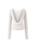 Pure Lust Wind Collar Long Sleeve Hoodie Top Yoga Sports T-Shirt Women Long Sleeves