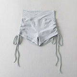 Spice Girls Summer V Waist Cross-Sleeting Shorts Casual Fashion Beach Pants Long Packed Hipple Sexy Sport