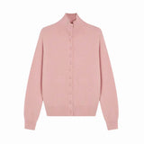 KANING Gentle Wind And High-Collar Soft-Collared Sweater Women 2026 Autumn And Winter New Korean Buckle Knitted Open Shirt