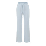 Spice Girls Casual Waist Thread Straight Sleet Sleet Trousers Casual Trousers Women's New Trousers