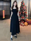 Ins Sexy Sling Pure French Sling Dress Summer Thin Holiday Beach Sling Dress Girl Trend
