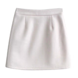 Hairy Dress Girl 2026 Explosion Autumn And Winter High Waist Wearing Half-Skirt Small Commuting Temperament Ass Short Skirt