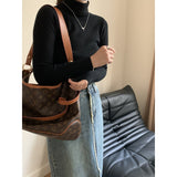 KANING Solid Color Pile Sweater Bottom Shirt 2026 Autumn And Winter New Sweet Wind Clear Pure Knitted Girl