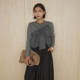 Spring And Autumn And Winter New Long-Sleeved Heavy Industry To Pick Up The Chic Women Solid Color Long-Sleeved Jacket