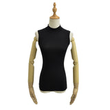 Hottie Summer Personality High-Neck Vest Sleeveless Slimming Top