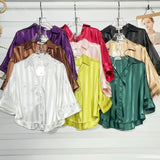 Temperament 2026 Summer New Loose Striped Casual Collar Short-Sleeved Shirt Women's Top
