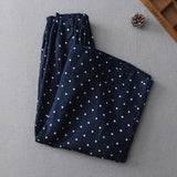 New Wave Dots Tight Waist Top Body Thin Set Casual Broad Legs Women Straight Trousers