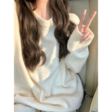Kaning Solid Color Base Jacket Sweater 2026 New Autumn And Winter Soft Languid Style High-End Knitwear