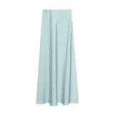 High-Rise Thin High-End Semi-Dress Girl Acetic And Vinegar-Sined Bread And Hips Long Dress 2025 Spring And Summer Hanging Skirt