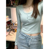 Pure Lust Lace Lace Splicing Long-Sleeved Woman In Autumn To Play The Shirt Hottie Repair Body Design Sense Niche
