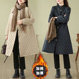 Real Shooting 2026 Winter New Women's Cotton Clothes Loose Long-Term Thrombochrome Women's Coat Cotton Coat