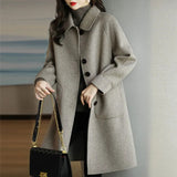 Hairy Coat Women Autumn And Winter New Small Korean Version Of The Long Hair Coat Coat