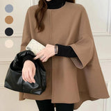 Export Lotte Loose Autumn And Winter Bat Sleeve Coat