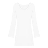 Autumn And Winter Design Knitted Knitted Velvet Dress Woman 2025 New Solid Temperament Bag Ass Short Skirt
