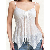 Temperament Lace Splicing Sling Vest Women's Winter New Slimming Inside The Ocean To Catch Up With A Coat
