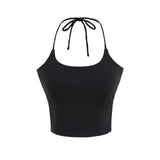 2025 Short-Term Repair Body-Deck Sling Suit Summer Hottie Candy Color All-In-One Chest Mat With Hanging Neck Vest Woman