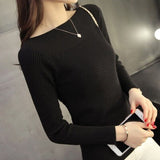 2026 New Sweater Bottom Shirt Women In The Spring And Autumn New Bunny Knitting Shirt