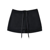 Wasteland Hottie Casual Set Women 2026 New Rolled Backless Clothed Sleeveless Blouse + Half-Croat