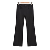 Spice Girls Bunting Temperament Composite Low-Waisted Broad Leg Suit Trousers Trousers Casual Trousers Fashion