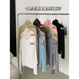 KANING Solid Color Pile Sweater Bottom Shirt 2026 Autumn And Winter New Sweet Wind Clear Pure Knitted Girl