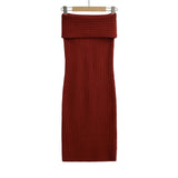 Temperament Gray Side Low-Waisted Woven Ass Skirt Simple Street Slimming Leisure Half Body Skirt Spring