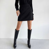 Hairy Dress Girl 2026 Explosion Autumn And Winter High Waist Wearing Half-Skirt Small Commuting Temperament Ass Short Skirt
