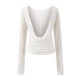 Pure Lust Wind Collar Long Sleeve Hoodie Top Yoga Sports T-Shirt Women Long Sleeves