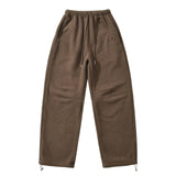 Autumn And Winter Thick Velvet Embroidery Banana Pants Casual Loose Straight Trousers Warm And Comfortable