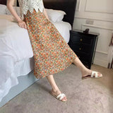Small Broken Flower A Skirt 2026 Spring And Summer New Gentle Mature Lady Style Skirt High-End Long Skirt