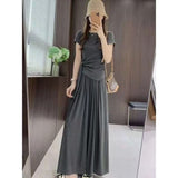 Good-Looking Ootd A Complete Set Of 2026 Summer New Short-Sleeved Women's Summer Long-Legged Trousers Lazy Casual Two Sets