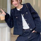 2026 Spring And Autumn New Lining Small Fragrant Coat Fashion Casual Short-Term Trend Temperament Commuting Top Woman