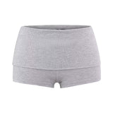 Low-Rise Flip-Side Hot Pants New Summer Babes Pack Hip High-Waist Shorts