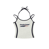 Fashion Hot Babes Sexy Slammed Sling Vest Women's Summer Design Slimming Short Blouse