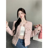 Short Small Fragrant Coat Female Design Sense 2026 Spring And Autumn New French Famous High-End Temperament Multi-Buckle Top