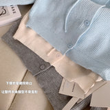 Autumn And Winter New Hooded Knitted Knitted Women Design A Small Wearing Milk Soft Sweater Autumn Cardigan Jacket