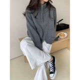 KANING Spur Jersey Knitted 2026 Autumn Half-Neck Sweater Jacket