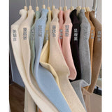 Sweet Lace Half-Neck Knitted Shirt 2025 Autumn And Winter New Korean Design Feel Bottom Shirt Inside The Top Woman