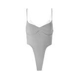 Hottie Style Splicing Vest With Ajoint Bodysuit Woman Summer New Tight Body Slimming Over The Bottom Of The Dress