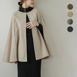 2026 This Coated Woman In Autumn Wears A Nei Shawl Girl