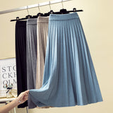 2026 Autumn New Half-Dress Lady Slimming Long High-Waist Knitting Skirt Loose Women Can Wear