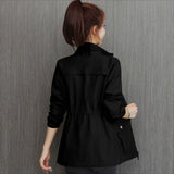 Double-Layer Gary 2026 New Korean Version Of The Waist To Show Thin Small Wind Jacket Women Spring And Autumn Ocean Gas Age Reduction Jacket